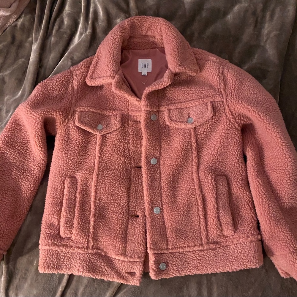 Pink Teddy Jacket